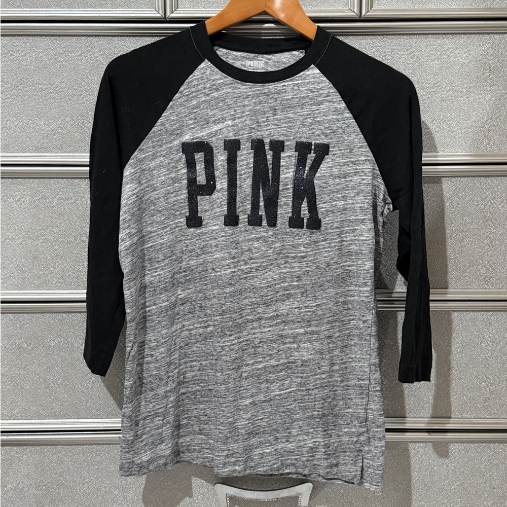 VS PINK Baseball Tee Worn Once